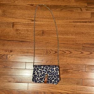 Street Level Leopard Clutch Purse